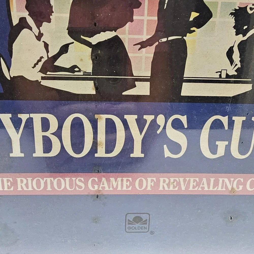 ANYBODY'S GUESS: THE GAME‎ OF REVEALING CLUES,VINTAGE 1990 BOARD GAME NEW/SEALED